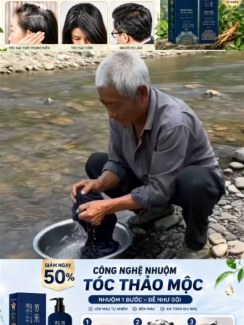 đã có 1.280.000 người sử dụng và cho đánh giá 5sao trên toàn quốc . đây là sản phẩm được các chuyên gia hàng đầu khuyên dùng.#soomola #tocbac #chephutocbac #nhuomtoc #nhuomtocden
