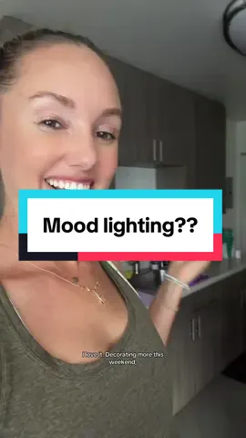 Mood lighting for the kitchen & for holidays? Yes pls 🎃💜 #decor #kitchenlights #moodlighting #Home #foryou 