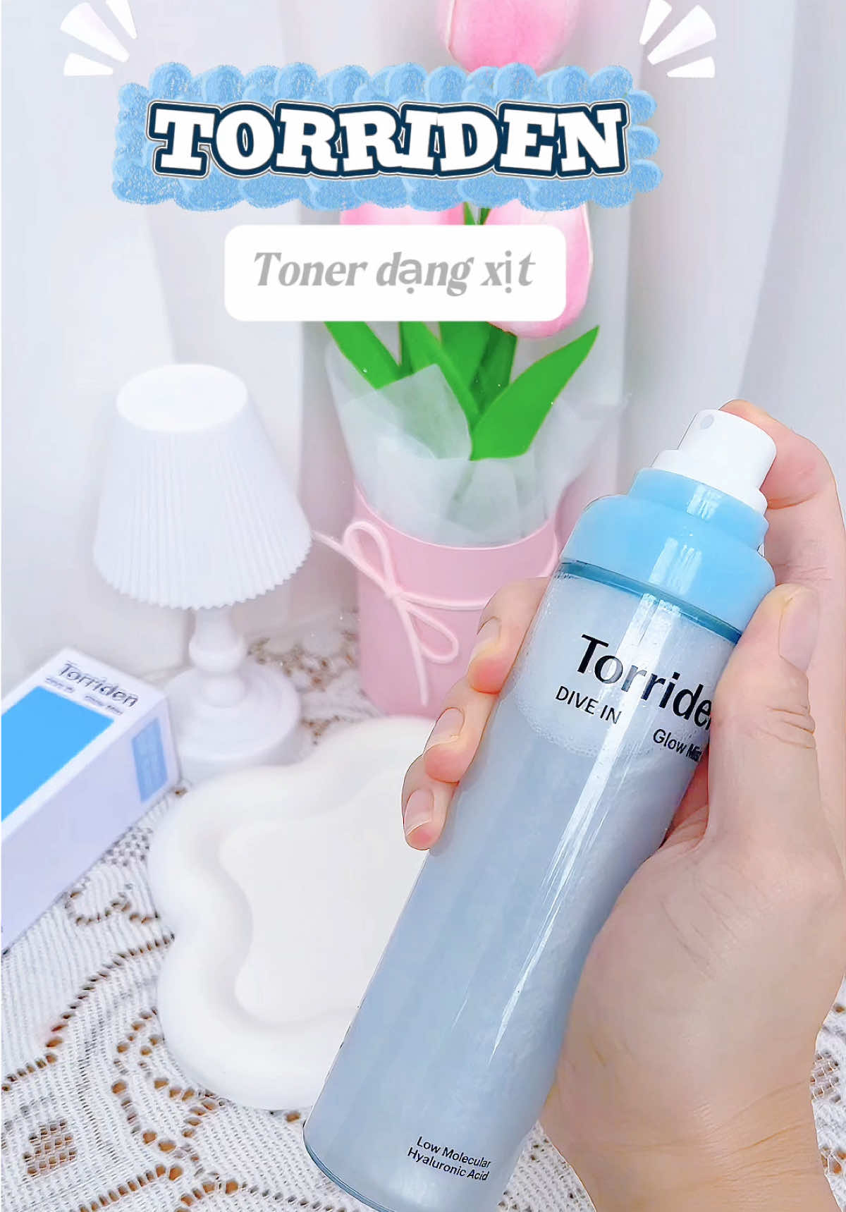 Serum dưỡng ẩm căng bóng nhà torriden siu thích mí bà ơi 🩵#torriden #xitduongam #review #xuhuong #duongda 