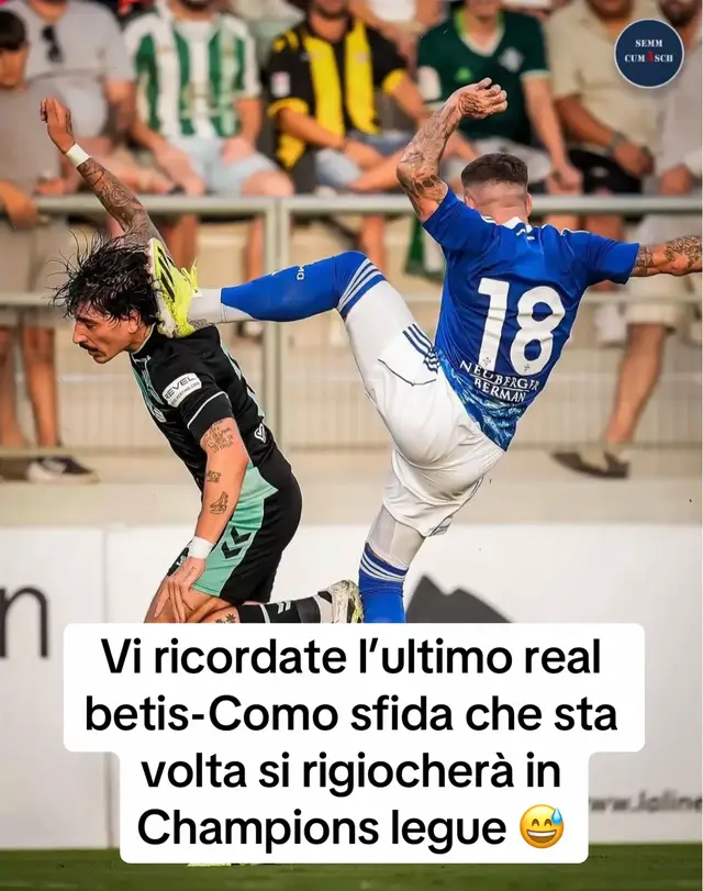#como #realbetis #como1907 #championslegue #serieA