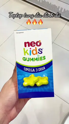 Viên nhai Omega 3 DHA Neo Kids vị cam chanh bổ sung DHa vi tảo giúp bé thông minh, bổ mắt , sáng trí #neokids #gummiesneokids #gummies #omegagummies #gummiesomega 