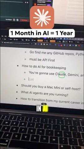 One month in AI is one year in the real world. That's how fast things are moving. There is no allegiance, there's no no allegiance in AI. Basically you the game moves so fast. Basically what happens is every month there's new tools that offer faster optimizations with less effort, more towards automation in a sense, with cheaper better tools. And so by using the like if you're still using Higgs field out of day, still using open art, no one uses that anymore. If you're still using OpenClaw, no one's using that anymore. Like if you're using Cmux, that's going to be transitioning. So that's how fast things are moving. And that's why, not gonna lie, you want to stay in the community. Judge your own community. If they're teaching this stuff in your community, how to do Terminal, how to build replacements for your lead acquisition system, your course platform, your content automation.