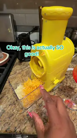 Freshly grated cheese in seconds—this little machine understood the assignment! 🧀✨ #CurtisStone #KitchenGadgets #CheeseGrater #FoodPrep #KitchenFinds