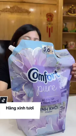 Nước Xả Vải Comfort Hoa Trắng #hangxinhtuoi 