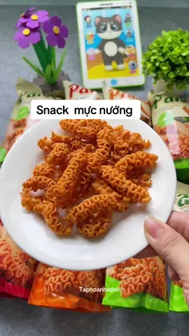 Snack mực nướng Paisen giòn tan đậm vị #anvat #snack #snackmucnuong #taphoanhatho 