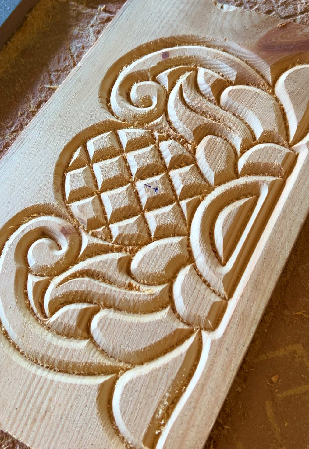 Wait… This 2.5D CNC Carving Looks Even Better at the End 🪵🔥 | Satisfying Woodworking ASMR