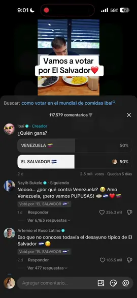 @Ibai Vamos El Salvador aumentemos porcentaje!  #comidas#elsalvador#mundial2022 #fyp#viralvideo
