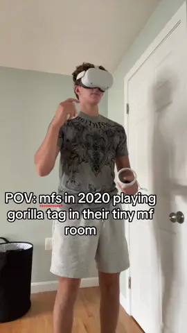 Hashtag relatable #gorillatag #vr #funny #relatable #trending 