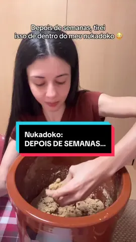 Depois de semanas, tirei isso de dentro do meu nukadoko 😳#nukadoko #fermentacaonatural #japao🇯🇵 #morandonojapao #fy 