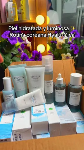 Set completo Hyalu-Cica con centella asiática y ácido hialurónico: mist, ampolla, tónico, serums, sleeping pack, crema hidratante, mascarilla y sun serum ligero sin rastro blanco. Ayuda a hidratar a profundidad y a lograr una apariencia luminosa tipo piel de cristal en tu rutina diaria. #TikTokCreatorPicks #DealsForYouDays #TikTokshopbacktoschool #tryriskfree #KBeauty          Precios, disponibilidad y promociones sujetos a cambios sin previo aviso.