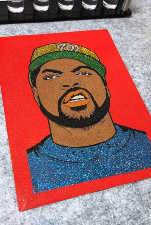 #westcoasthiphop #sandart #oddlysatisfying #hiphopculture #sandpainting 