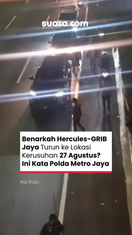 Polda Metro Jaya mengaku hingga kini masih mendalami indikasi keterlibatan organisasi masyarakat (ormas) dalam kericuhan demo 27 Agustus. Kabid Humas Polda Metro Jaya, Kombes Budi Hermanto, mengaku saat ini belum bisa berkomentar soal dugaan adanya ormas yang ikut mengusir massa, seperti yang dikabarkan di media sosial. 