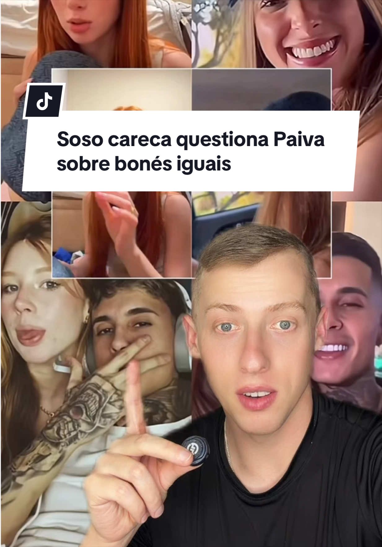 soso careca e paiva bone | Soso careca questiona Paiva sobre bonés iguais | Soso questiona pq o Paiva tem Boné q a ex usou | atualização | Soso careca com boné que a Isa Guimarães ex do Mc Paiva usou | pronunciamento | Soso careca e Mc Paiva Soso careca vídeo de bonés do Paiva | Isa Guimarães ex do mc Paiva | notícias | informação ( 👉🏻 @jhonatanblein ) #sosocareca #mcpaiva #bone #pronunciamento #vaiprofycaramba 