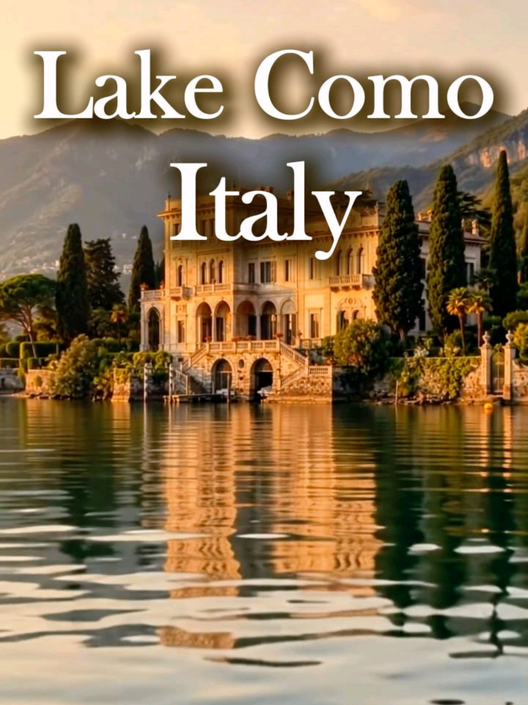 Checking into Lake Como’s most iconic vill   Cruising Lake Como on a vintage Riva boat & sunset views over Villa d'Este 🇮🇹 Pure Italian quiet luxury. Save for your Italy trip! Cc: @villadestelakecomo @italiait @beautifuldestinations #lakecomo #italy #traveltok #quietluxury #aesthetic 