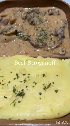 Beef Stroganoff Ingredients: FOR THE BEEF 700gr Sirloin Steak 2 Tbsp Olive Oil -------------------- FOR THE SAUCE 2 Tbs Unsalted Butter 1 Medium Onion, finely chopped 2 cloves Garlic, minced 1 pack Mushroom, sliced 2 Tbsp Flour 500ml Beef Broth 1 Tsp Dijon Mustard 2 Tbsp Worchestershire  2 Tbsp Tomato Paste 250gr Sour Cream  1 Tsp Sugar Salt & Pepper to taste Garnish: Parsley ------------------ MASHED POTATO Ingredients: 1 kg Potato & 2 Tbsp Table salt, boiled 35 minutes 100 gr Unsalted Butter 1 Tbsp Garlic 75 gr Parmesan cheese  100ml Cooking Cream  Salt & Pepper  #beefstroganoff #beefrecipes #mashedpotato 