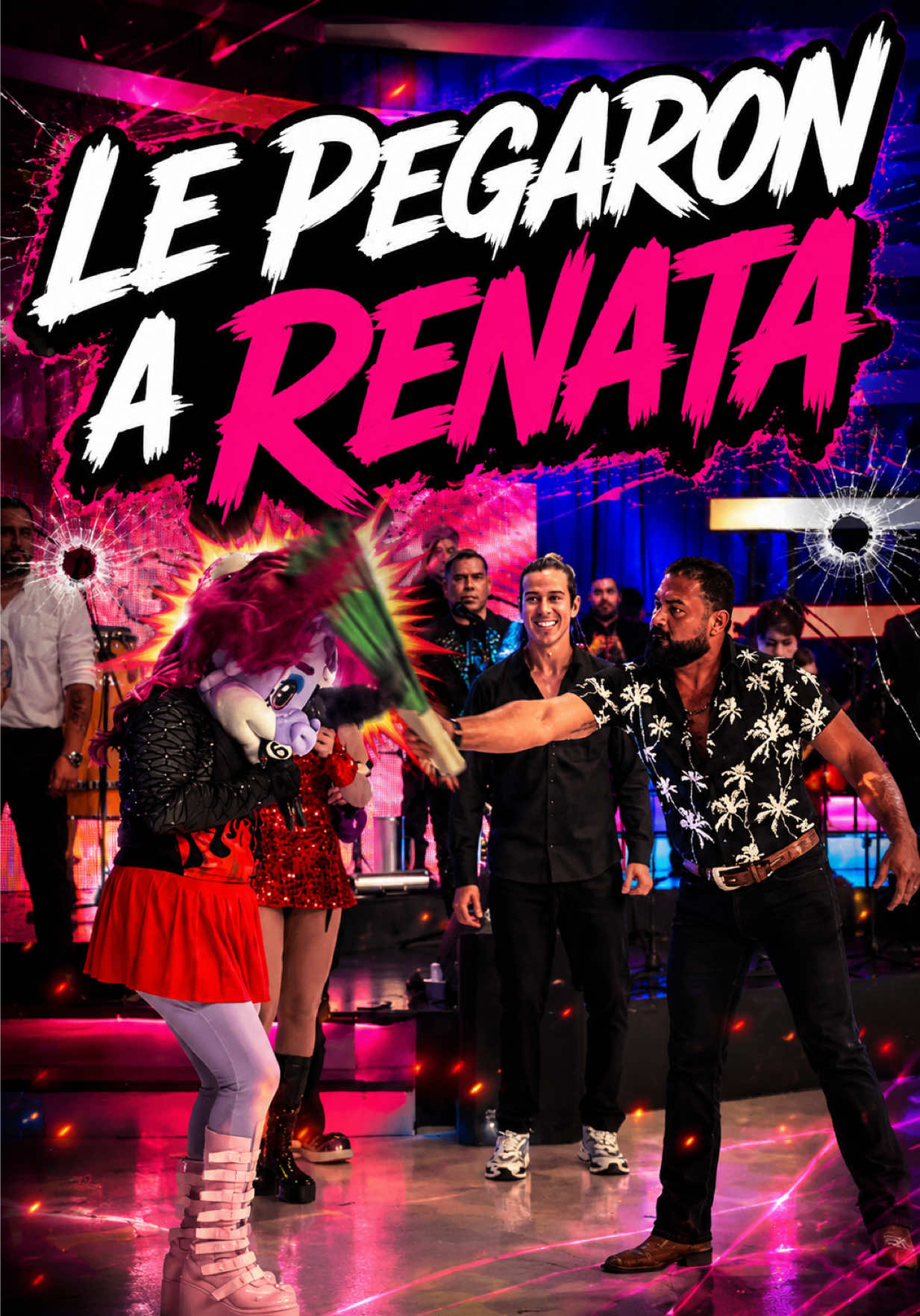 Golpean a @Renata Dragón Real #EsShow #Canal6 