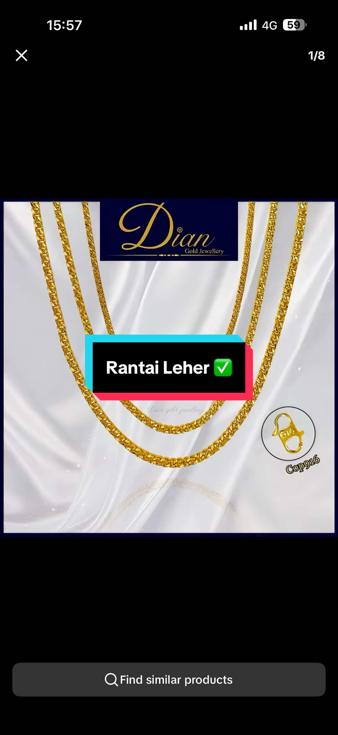 #24kgoldplatedjewellery #emas #shop #creatorsearchinsights #menchain 