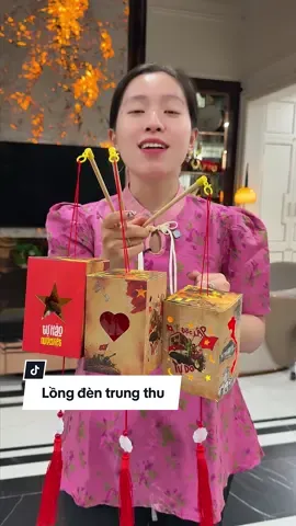 Lồng Đèn Trung Thu Yêu Nước  #ngocngannga #longdentrungthu #denlongtrangtri 