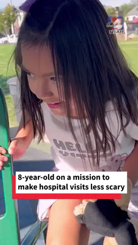Eight-year-old Savannah was devastated when her stuffed animal was left behind the day she was rushed to the hospital. But she turned that experience into a new mission- to make sure no kid had to go through a scary hospital visit alone. Now, Savannah visits hospitals with her dad, delivering stuffed animals to young patients who could use a little extra comfort. Learn more at abc4.com. Link in bio. #stuffedanimal #hospital