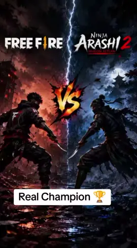 Free  fire VS Ninja Arashi 🔥 Hashtags: #NinjaArashi2 #NinjaArashi #Gaming #Gameplay #GamingTikTok #MobileGaming #Arashi #Gamer