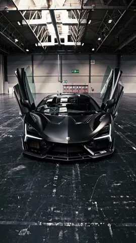 Satin black Lamborghini Revuelto 🦇 #lamborghini #revuelto 
