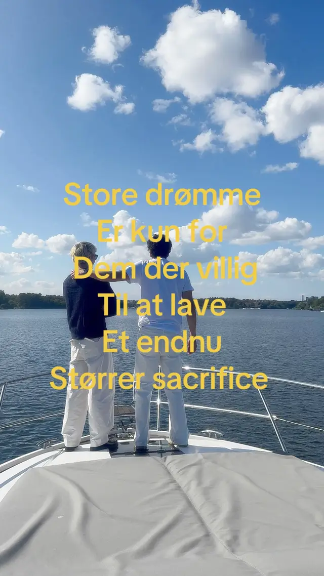 Hvad du villig til at gi for dine mål? #princeofaarhus #denmark🇩🇰 #quote #aarhus #ærligtsnak 