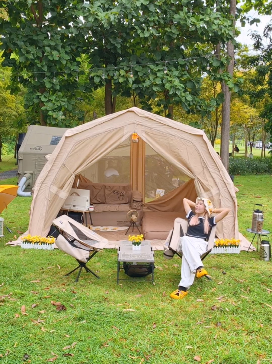 วันสบายๆ☺️🌼 #CABINSTAY #camping #กางเต็นท์ #แคมป์ปิ้ง #ชิลๆ 