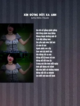 Xin Đừng Rời Xa Anh || Cover #musicchutchut #nhachaymoingay #viral #lyrics 
