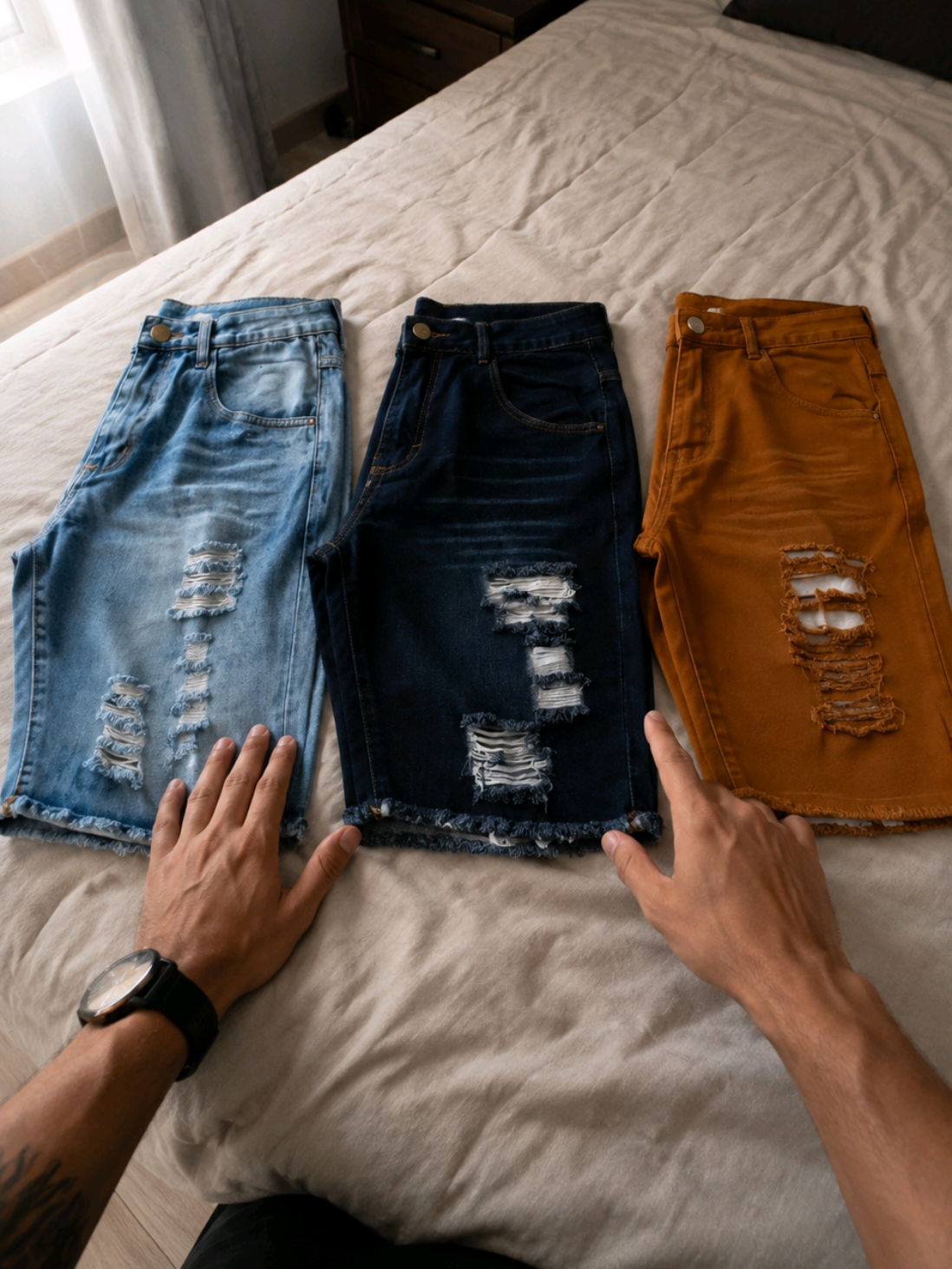 #BermudaJeans #ModaMasculina #AchadinhosTikTok  #TikTokShopBrasil  #TikTokShopBR99 