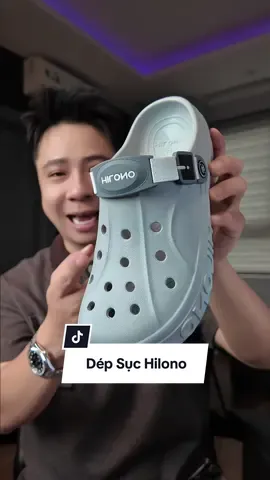 Dép sục chính hãng Hilono cực êm cực nhẹ #giaydep #tiktokshop #hieusachieu 