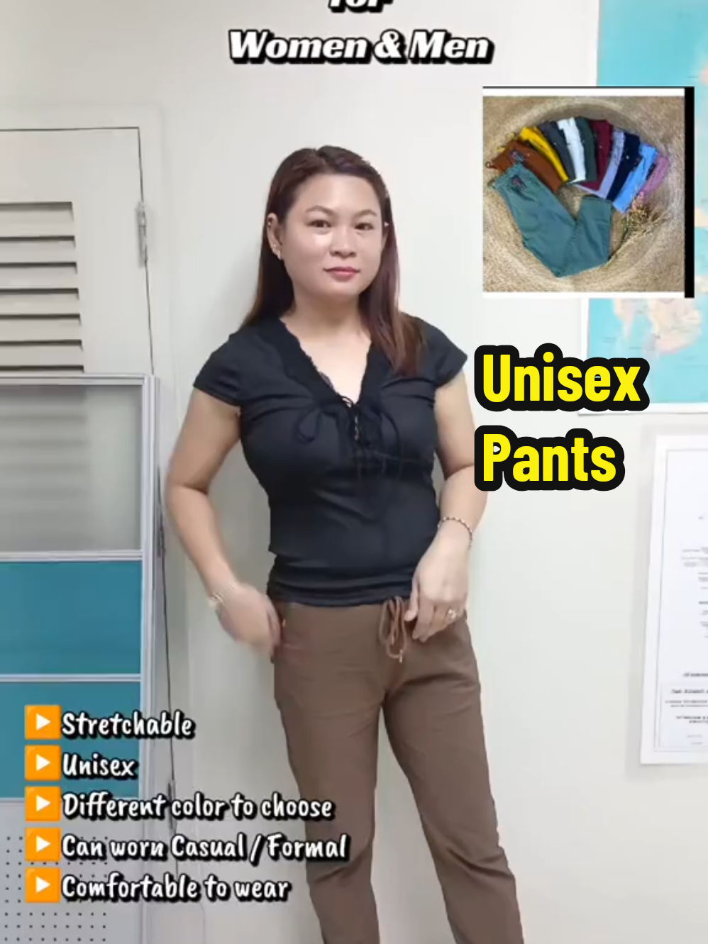 #UnisexPants  #Stretchable  #Garterize  #CasualorFormal  #Comfortabletowear 