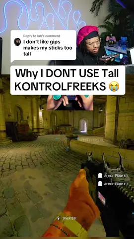 Replying to @Ian I don’t use the tall kontrolfreek I prefer the short one 🔥 #gaming #kontrolfreek #thumbsticks #thumbgrips #fyp 