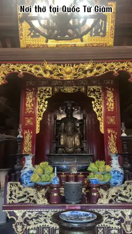 Nơi thờ tại Khu Quốc Tử Giám #PhamViet #vanmieuquoctugiam #hanoi 