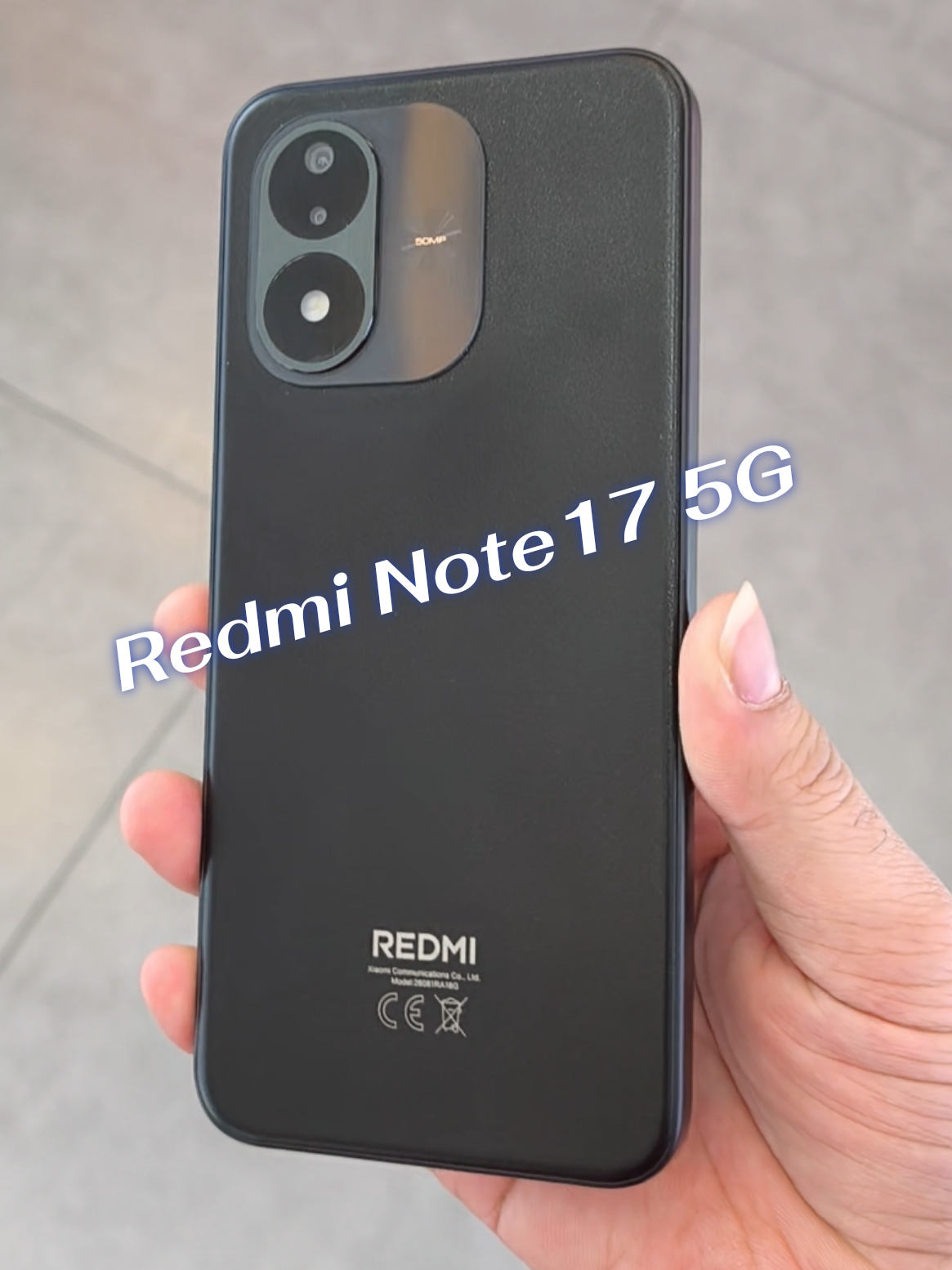 Redmi Note17 5G #อย่าปิดการมองเห็น #xiaomi #redmi #จอใหญ่ #แบตอึด 