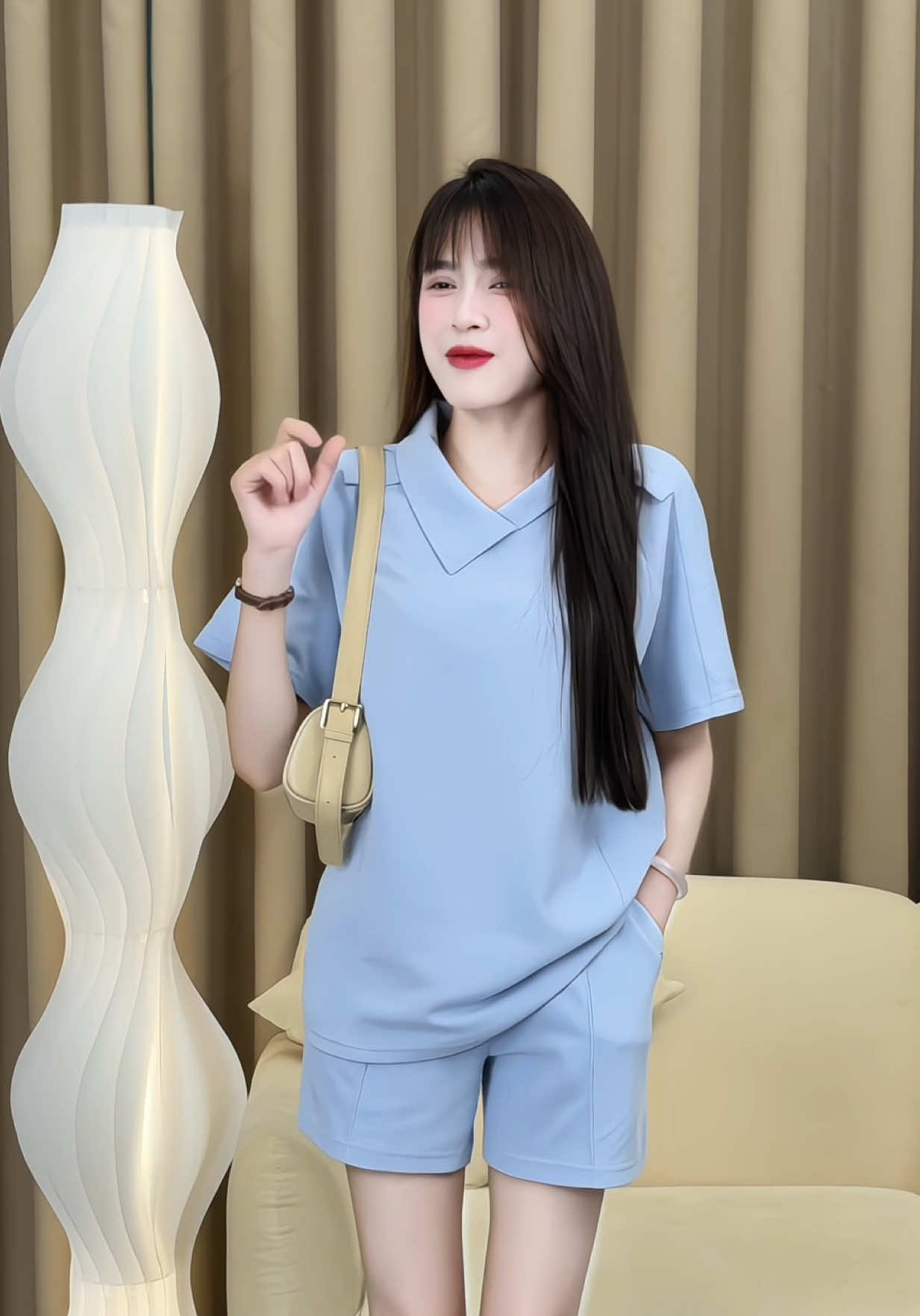 Set bộ cộc tay #setbo #thoitrangnu #xuhuongtiktok #tinhxinhclothing 