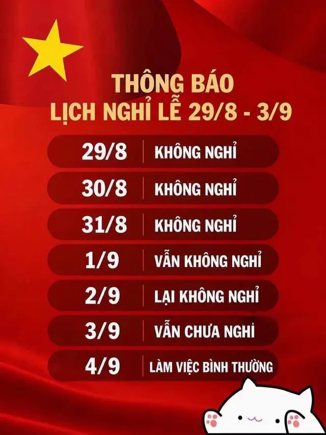 THÔNG BÁO LỊCH NGHỈ LỄ SÂN ĐOÀN GIA. Sân vẫn mở để đón khách nheee🤣🤣
