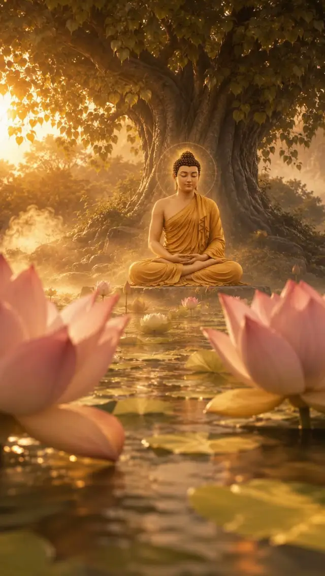 ☘️☘️☘️☘️ĐỪNG CỐ CHỨNG MINH MÌNH ĐÚNG… HÃY CỐ GIỮ CHO LÒNG MÌNH BÌNH YÊN. Đức Phật dạy rằng, thắng một người không bằng thắng được sân giận trong chính mình. Có những chuyện càng giải thích càng mệt. Có những người càng tranh luận càng xa. Biết im lặng khi cần, biết nhường khi nên. Không phải vì yếu đuối, mà vì bình an đáng giá hơn hơn thua.  Nam Mô A Di Đà Phật. #DucPhat #PhatPhap #LoiPhatDay #BinhAn #BuongBo
