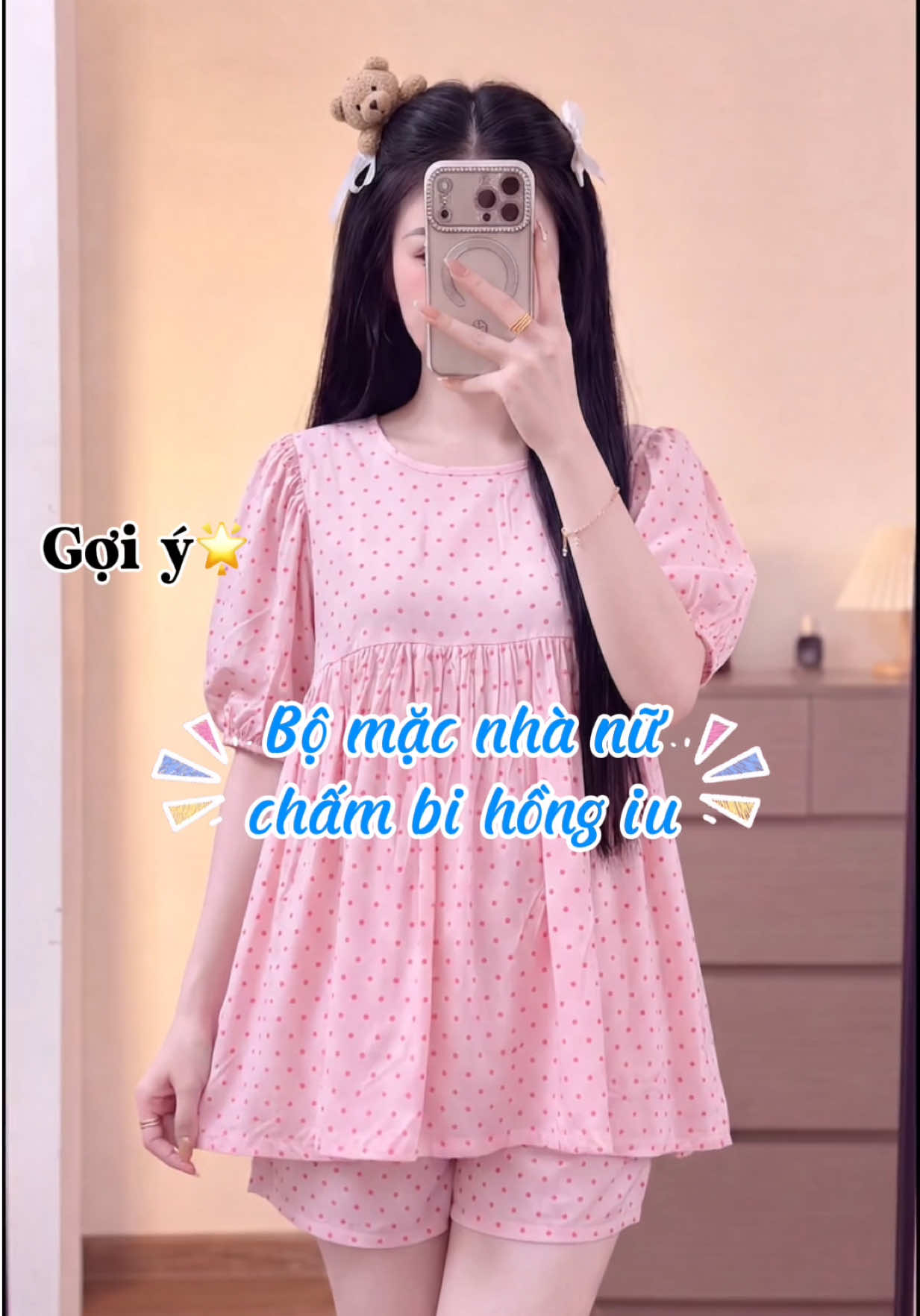 Bộ mặc nhà nữ vải tole siêu mát#dobomacnha #dobo #tolelanh #xuhuong #viral 