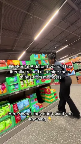 I'm not exposing Aldi... just sharing what I wish the shoppers know: 1️⃣    If you shop at Aldi regularly, certain items rotate discounts way faster than people realize — employees know which sections get marked down first. 2️⃣    When people steal at Aldi, they already know. They don't stop you right away — they wait until you hit a certain dollar amount so it becomes a serious charge. 3️⃣Anyone can get an Aldi gift card... worth up to $500 if you sign up at apprev.store Almost nobody does this, but everyone is eligible. I do it every month since money's tight for me right now. 4️⃣ Here are the Aldi price drop days employees don't tell you about: Monday - Pantry items, snacks, canned food Tuesday - Meat & refrigerated items Wednesday - Aldi Finds / special buys Thursday - Household & cleaning Friday - Seasonal items Comment 