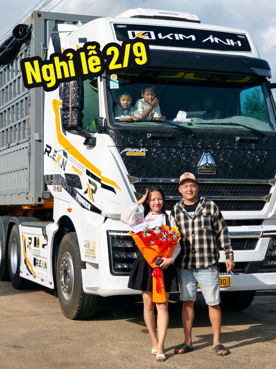 Giao xe ngày nghỉ lễ cho anh chị #quockhanh  #howoth7  #xetaitaynguyen #xetaitiktok 