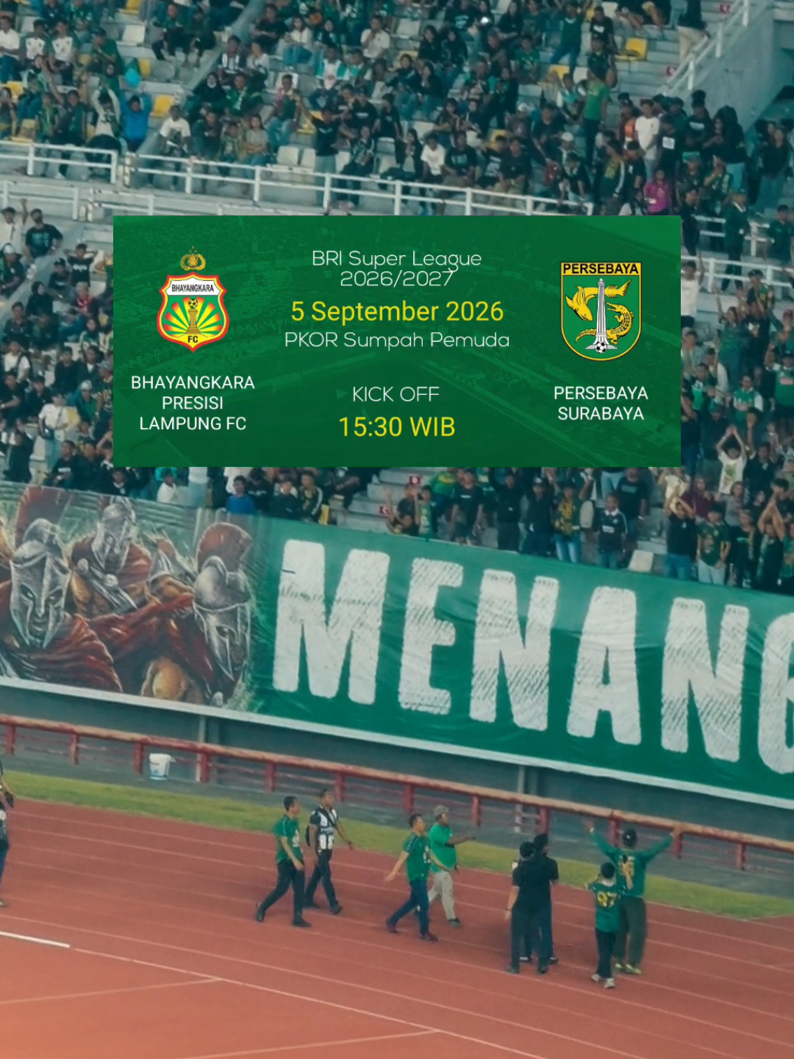 GREEN FORCE DAY 🐊🔥 Pertandingan Pertama Squad Bajol Ijo di Liga 1  Musim 2026/2027. PERSEBAYA SURABAYA VS BHAYANGKARA FC, Menangkan jol ambil 3 Poin Jangan kasih kendor di awal Liga, WANI! 🔥 #Persebaya #PersebayaSurabaya #GreenForce #BhayangkaraFC #Surabaya 
