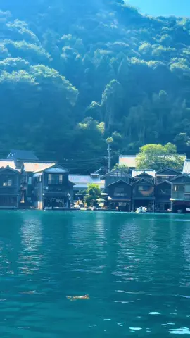 ぼんやりと凪を眺めていると、心が癒される気がする。#夏 #伊根の舟屋 #京都 #kyoto #japan