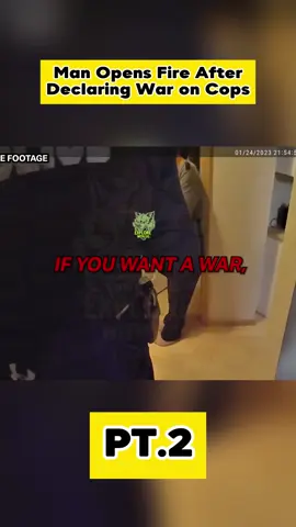 Man Opens Fire After Declaring War on Cops#cops#policeofficer#copsusa#bodycam