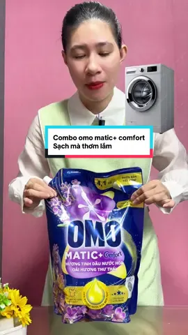 🔥 2 TÚI OMO MATIC + COMFORT, TỔNG 8.2KG mà giá quá hời! 🔥 OMO kết hợp hương thơm Comfort 💕 giặt sạch quần áo, thơm kiểu nước hoa và lưu hương lâu, thơm dai trên quần áo. 🛒 Combo 2 túi 4.1KG = 8.2KG dùng cả nhà thoải mái! 💥 Đang có Flash Sale + voucher, tranh thủ chốt lúc giá còn tốt nha! #NuocGiatOMO #OMOMatic #Comfort #ThomLauThomDai #DealGiaTot