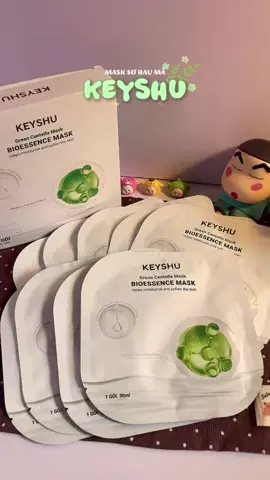 Mặt nạ rau má siu muê 🍃✨ #matnarauma #keyshu #matnakeyshu #skincare #maskrauma 