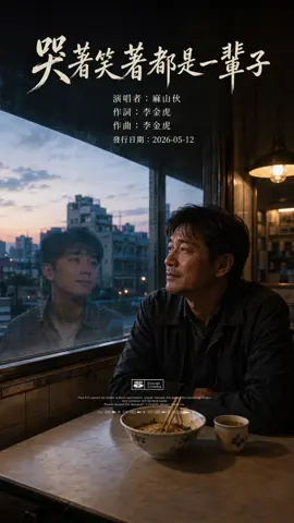 歌詞意境 這首歌不是單純的悲傷情歌，而是很濃的 人生感悟、看淡得失、與自己和解。 它把人生比喻成一盤棋，有輸有贏、有哭有笑；年輕時可能為了金錢、感情、面子、恩怨斤斤計較，走過一些歲月後才明白：很多事情最後都帶不走，真正難的不是贏過別人，而是放過自己。 #人生感悟 #人生百味 #歲月感悟 #看淡人生 #半生風雨