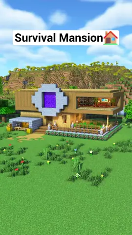 Minecraft Survival Mansion🏠 #Minecraft