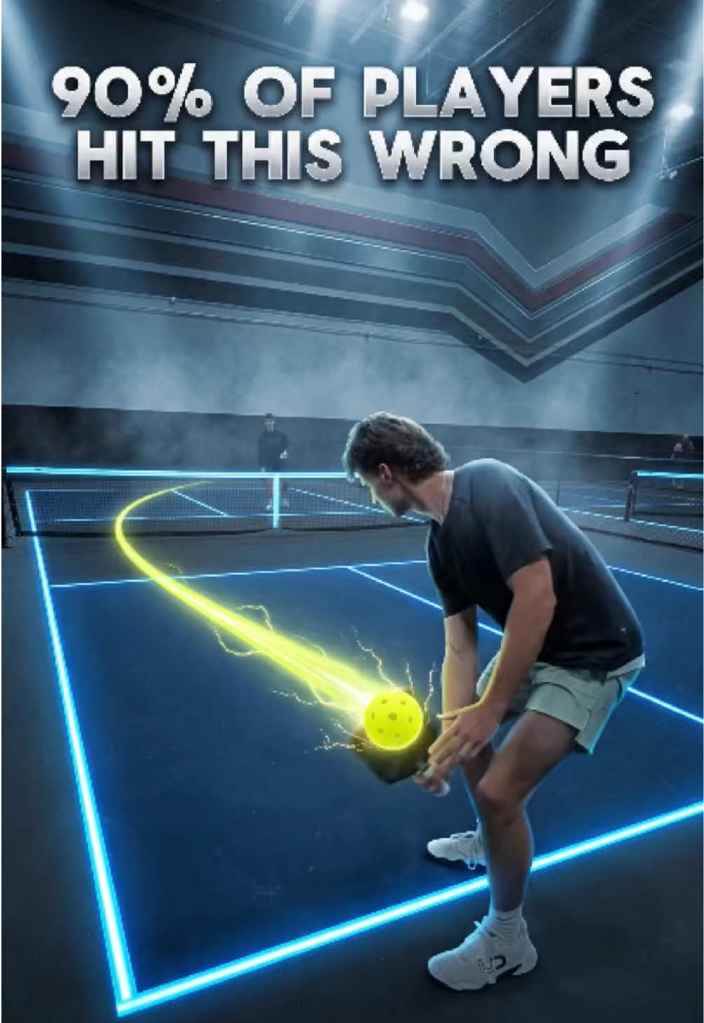 🎾🔪 90% of players hit the backhand slice drop wrong. 1️⃣ Prepare your stance early — line your feet up with your target before the ball gets to you. 2️⃣ Paddle tip up, wrist locked back. Get set and stay set — no last second adjustments. 3️⃣ Slice under the ball with your shoulder. The shoulder drives the motion, not the arm or wrist. 4️⃣ Transfer your weight forward through the ball. That forward weight shift is what gives the shot its depth and keeps it low over the net. Do these four right and the backhand slice drop becomes one of the most reliable shots in your game. — #pickleball #pickleballlife #pickleballtips #pickleballtraining #pickleballaddict 
