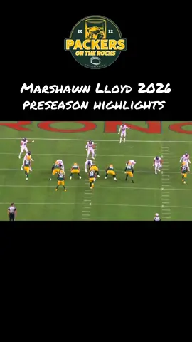 MarShawn Lloyd 2026 preseason highlights #greenbaypackers #packers #gopackgo #nfl #packersfan 
