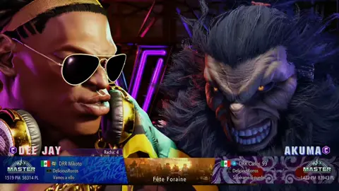 #StreetFighter6 #ps5 #viralvideo #viraltiktok #akuma  Akuma vs Dee jay, level master 